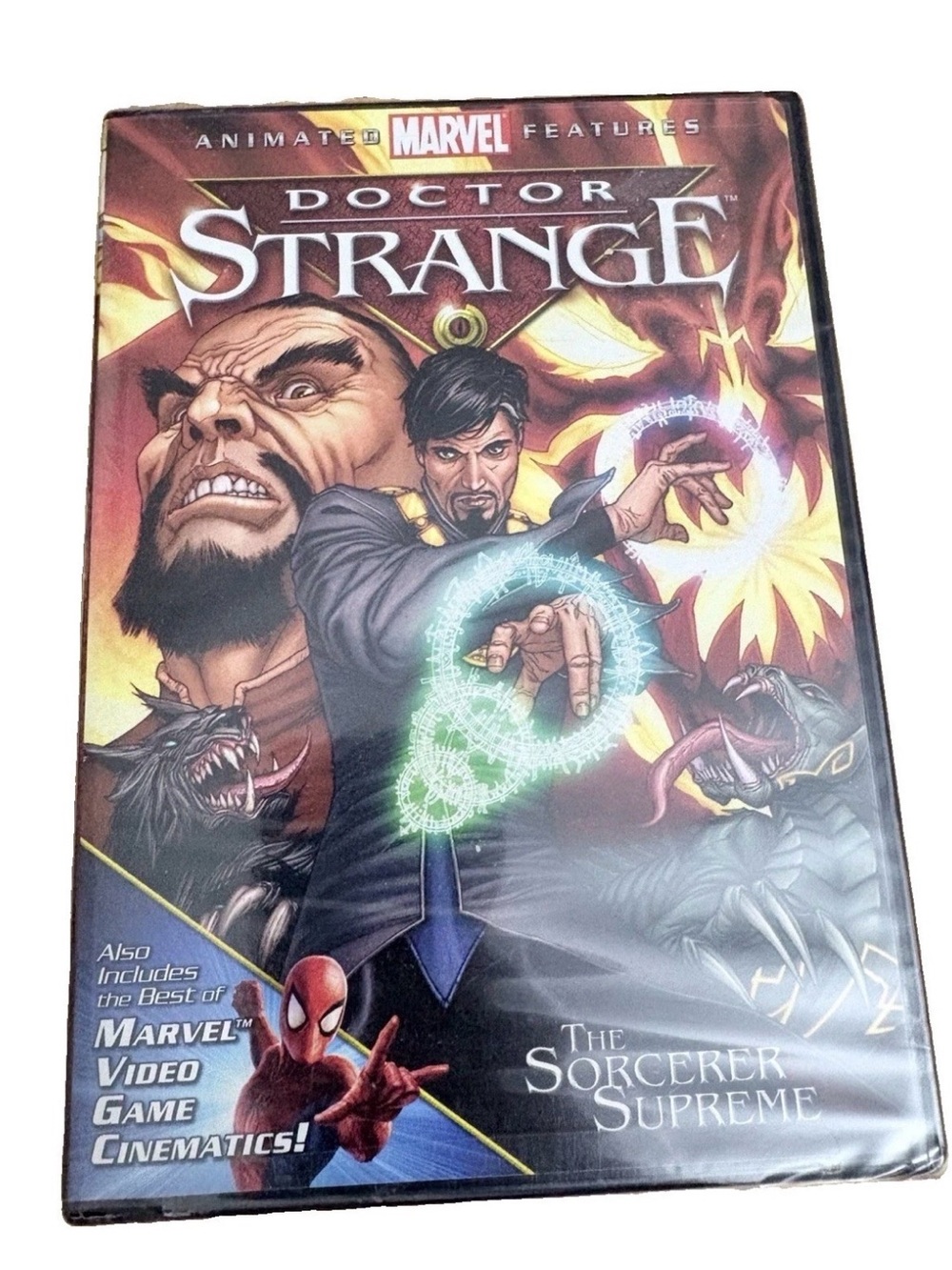 🔥🏷️Marvel Doctor Strange Animated Feature - Black, Red, Yellow, Green